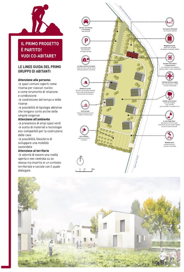 progetto cohousing