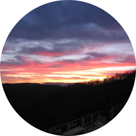 vista tramonto